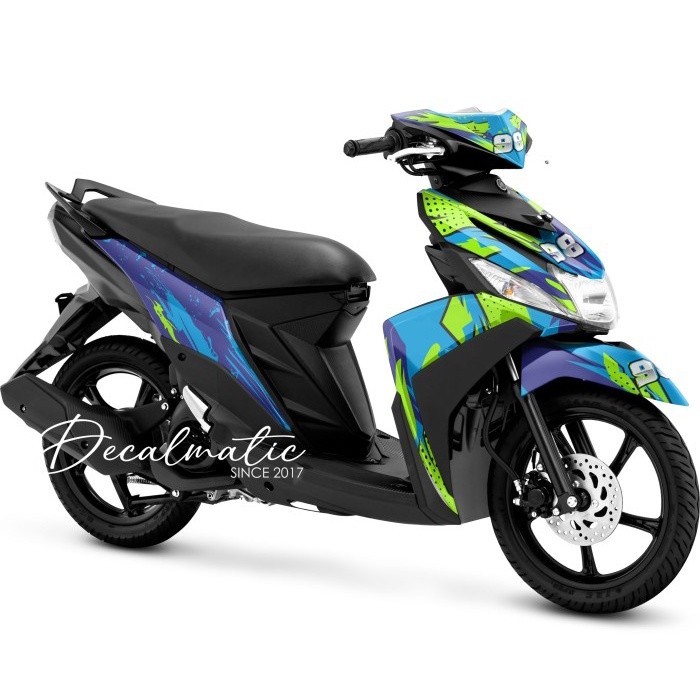 Decal Mio M3 Full Body Stiker Mio S Full Body VAriasi Motor Full body Mio Z - Mio M3 125  - Grafis R