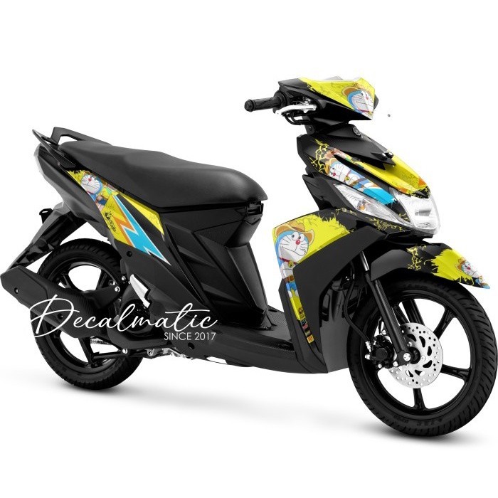 Decal Mio M3 Full Body Stiker Full body Motor Mio Z Sticker Mio 125 Doraemon Cowboy