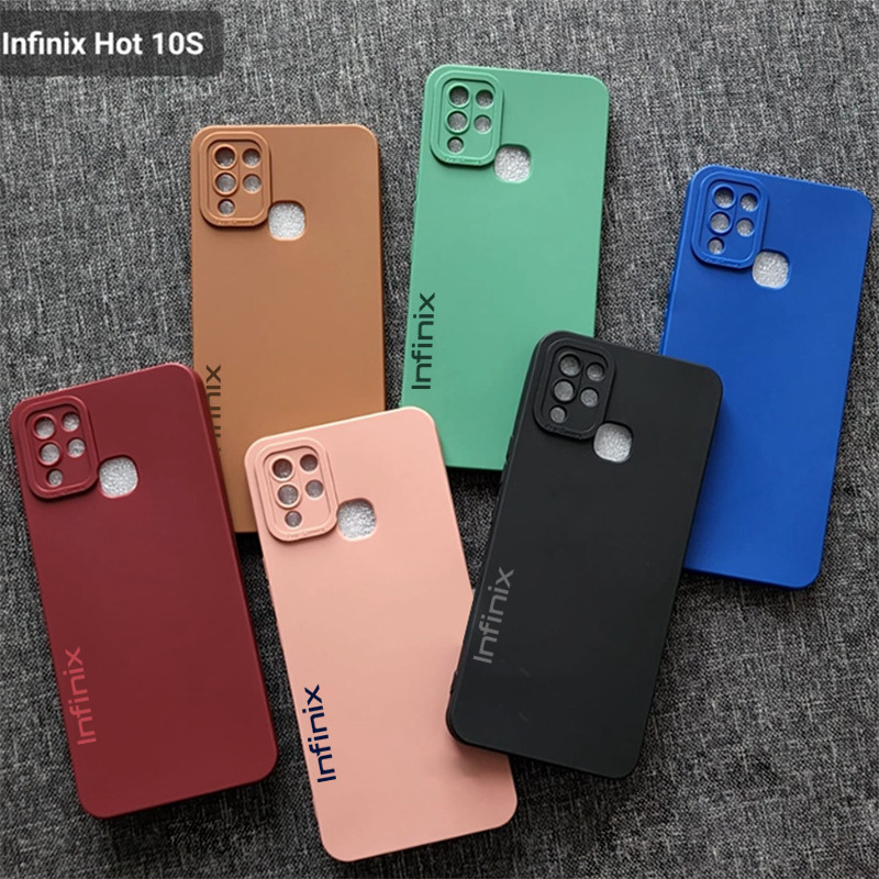 SOFT CASE INFINIX HOT 12 11 10 PLAY 10S 10T 12I 11S NFC Note 12 G96 SOFTCASE LIQUID SILICONE PRO CAMERA PREMIUM CASING Casing