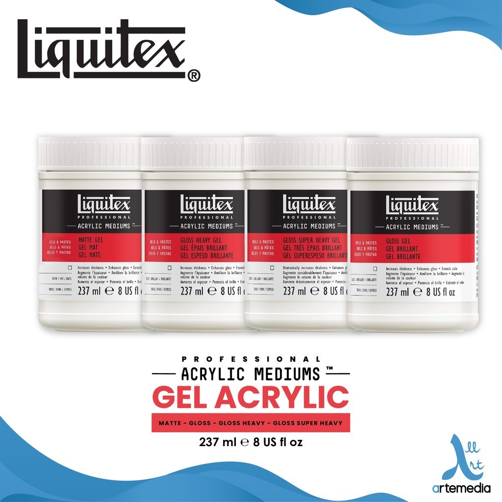 

Medium Cat Akrilik Liquitex Professional 237ml Gel Acrylic Medium