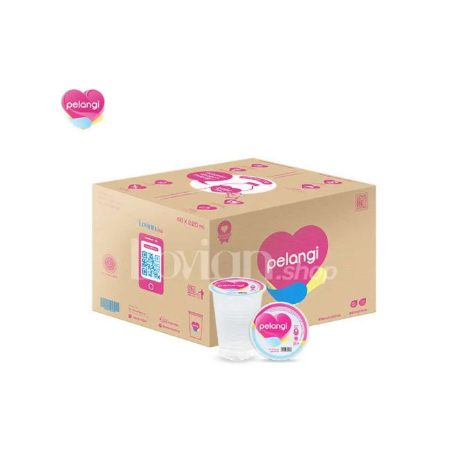 

Air Mineral Pelangi Gelas 220ml 1 Dus Isi 48 Murah