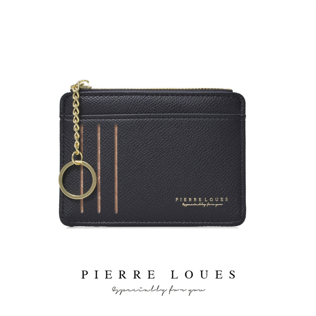 Card Holder PIERRE LOUES Yukiko Wallet Dompet Kartu PU Leather Premium