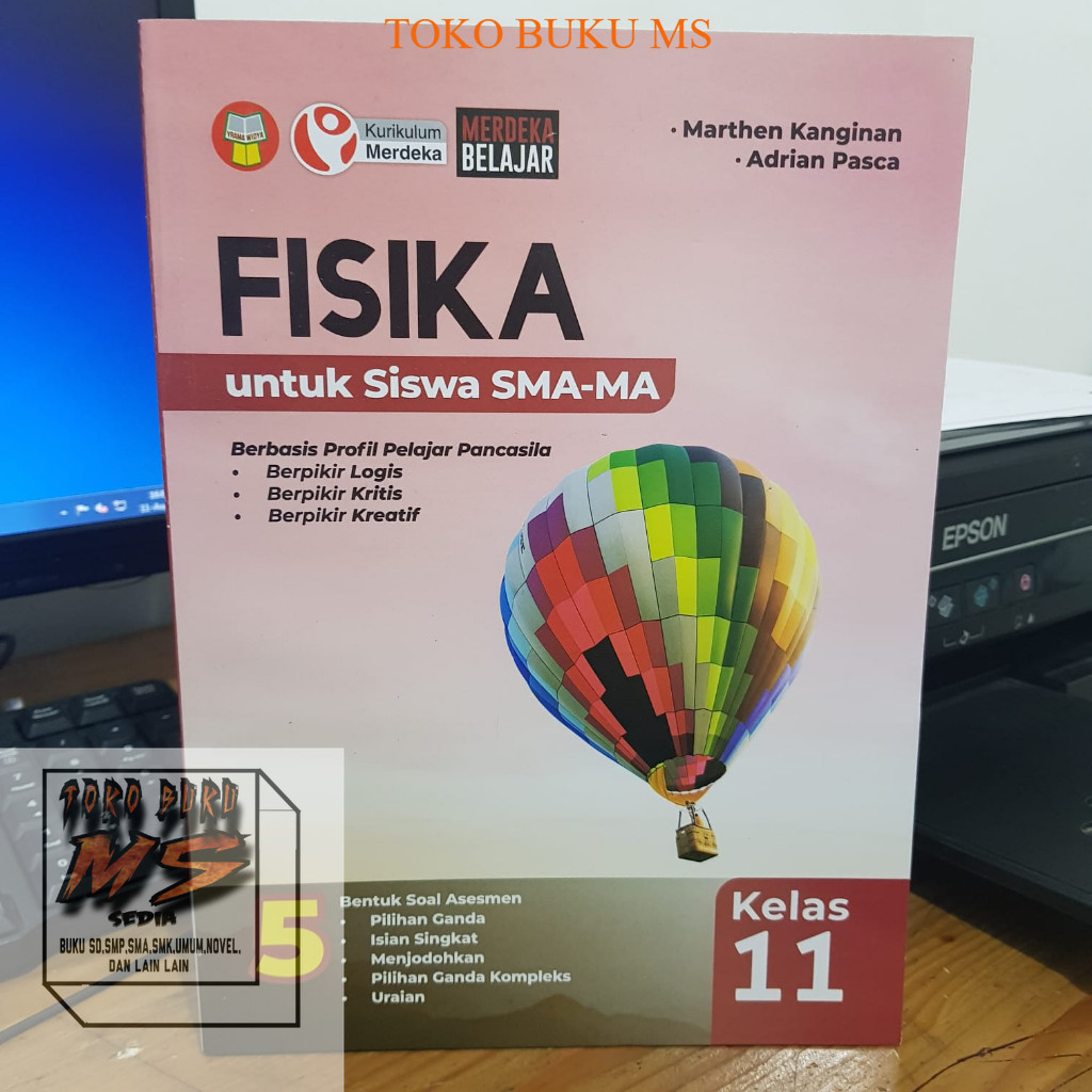BUKU FISIKA UNTUK SISWA SMA/MA KELAS 11 (KUR.MERDEKA) - MARTEN - YRAMA WIDYA