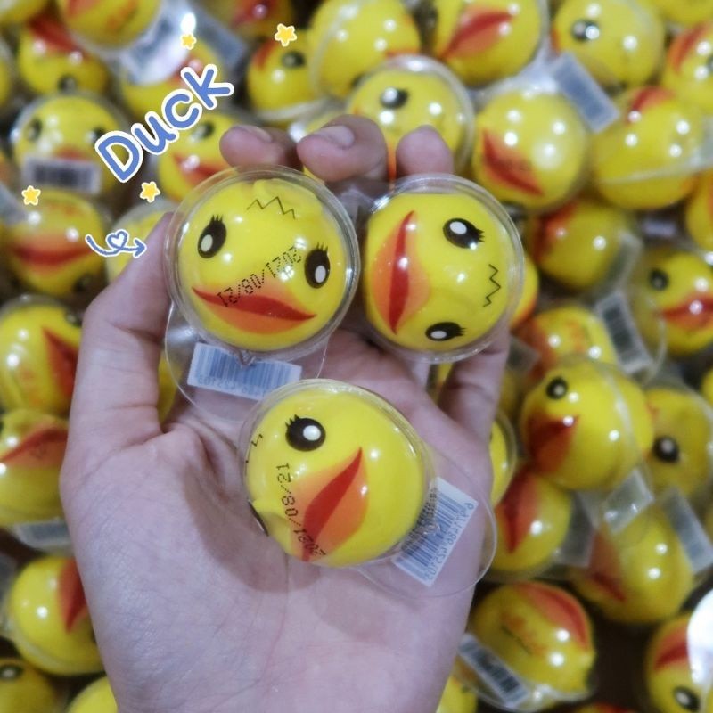 

1pc HALAL Bubble Gum Duck / Permen Karet Bebek / Permen Karet Trolly