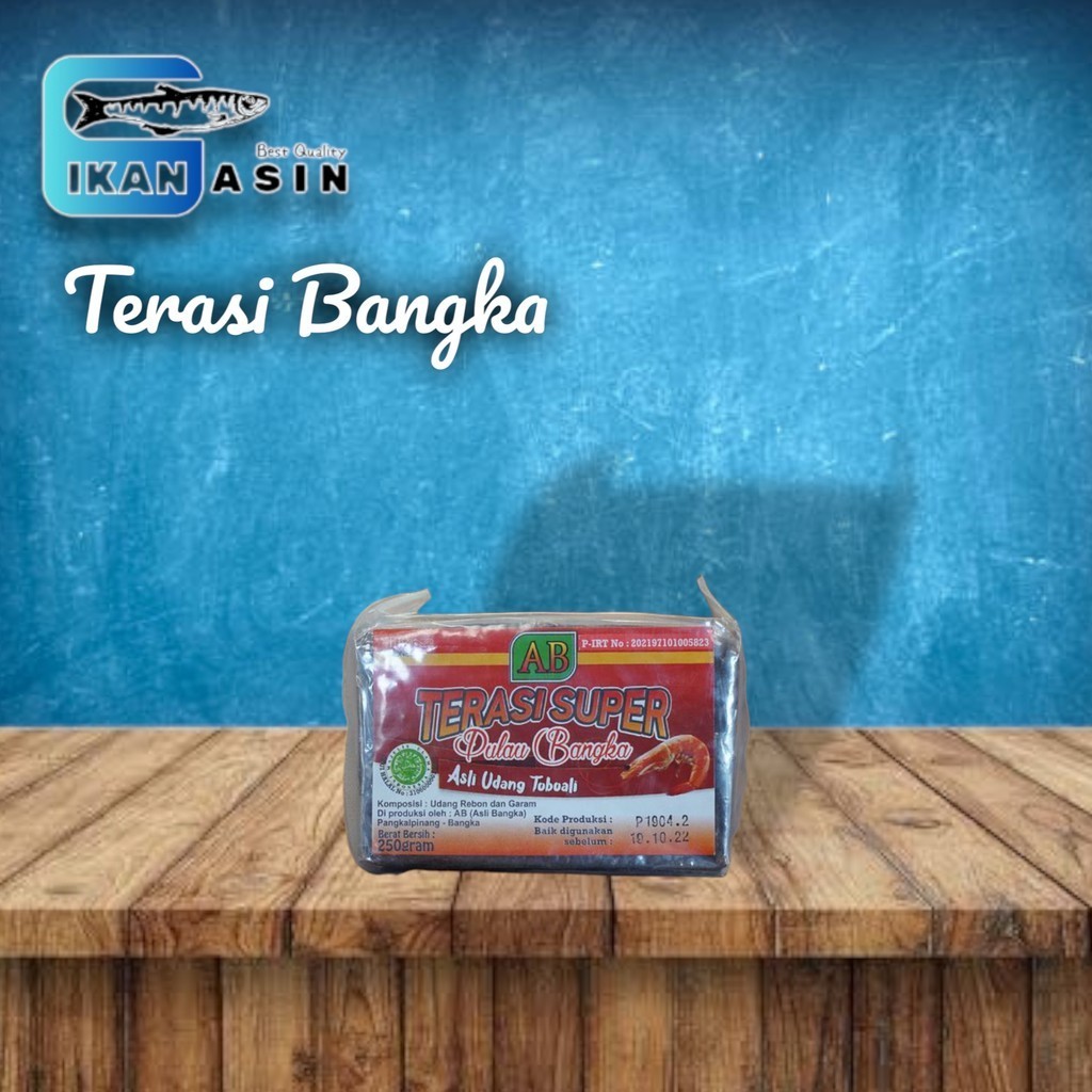 

Terasi Panggang AB Bangka Kualitas Super