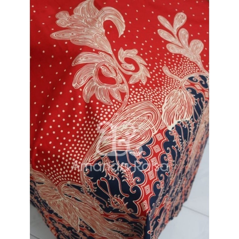 Kain Batik Meteran Potongan Motif Godhong Parang Pamor