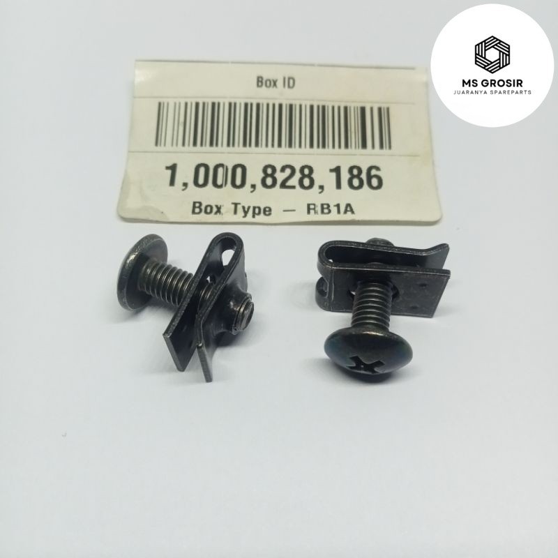 BOLT CLIPS HONDA M5 BAUT PALAT KLIP BODY HONDA KARISMA REVO SUPRA X 125 KIRANA CS1 DLL BAUT 8  SPIT 