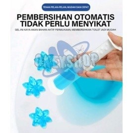 tembakan gel pewangi toilet sabun pengharum toilet pembersih toilet