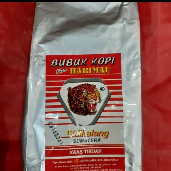 

[Coffee New] Bubuk Kopi super Harimau/Sidikalang Sumatera 500 gr