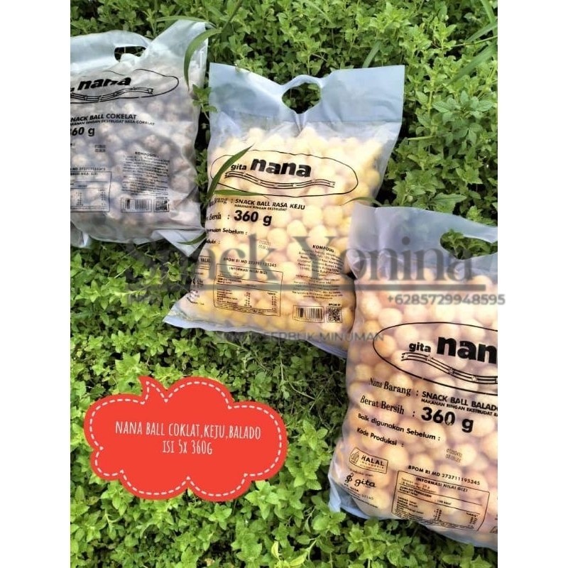 

Nana Snack Ball 360 grGratis Ongkir & COD