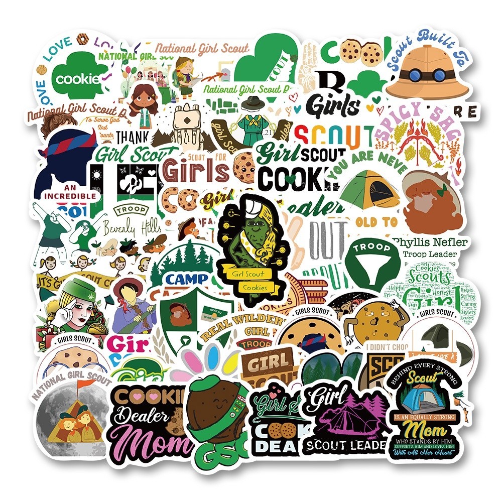 

PROMO25 Pcs Stiker Motif Perempuan Tahan Air Untuk Dekorasi notebook