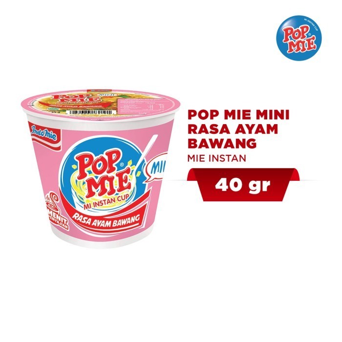 

1 ctn - Pop Mie Mini Rasa Ayam Bawang