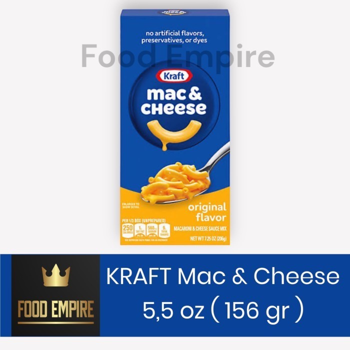

KRAFT Macaroni & Cheese Dinner 7.25 oz | Mac and Cheese
