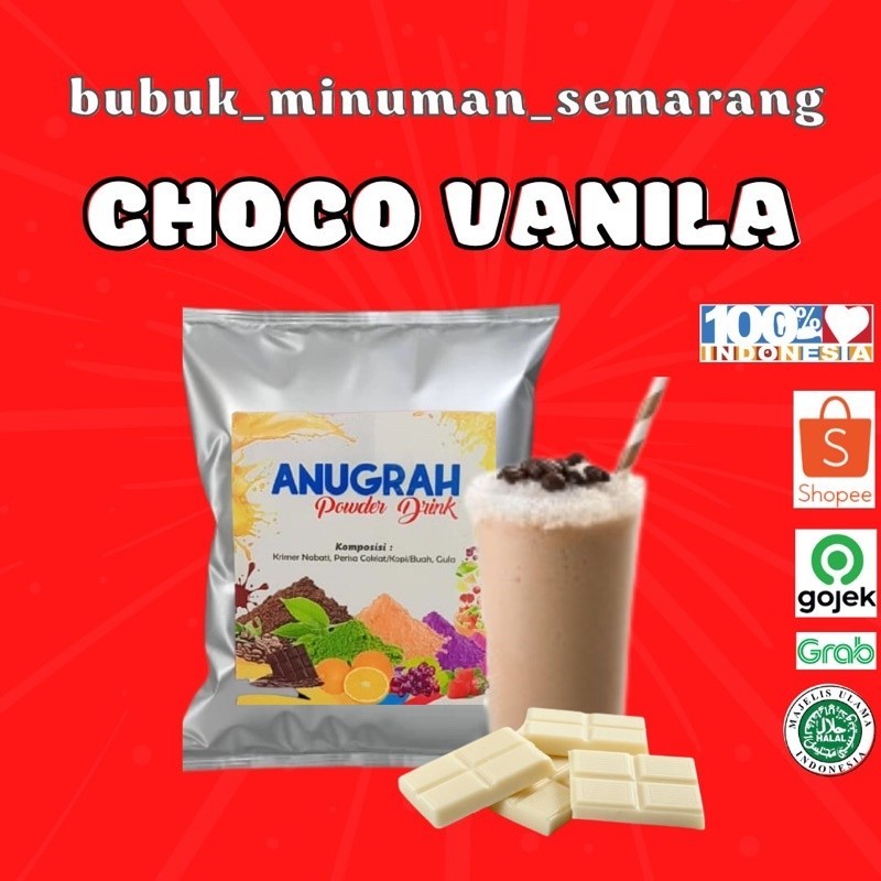 

Bubuk Minuman Choco Vanilla 500grGratis Ongkir & COD