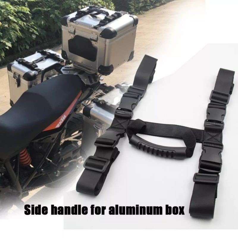 [RP] Tali strap Pannier Aluminium Motorcycle Side Box Top Box Handle Rope Tali Pegangan Box