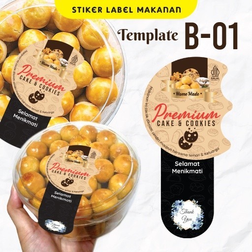 Sticker Seal Belt Jar Toples 250 Gram Dan 500 Gram Stiker Jar Toples Kuker /Stiker Toples Nastar / S