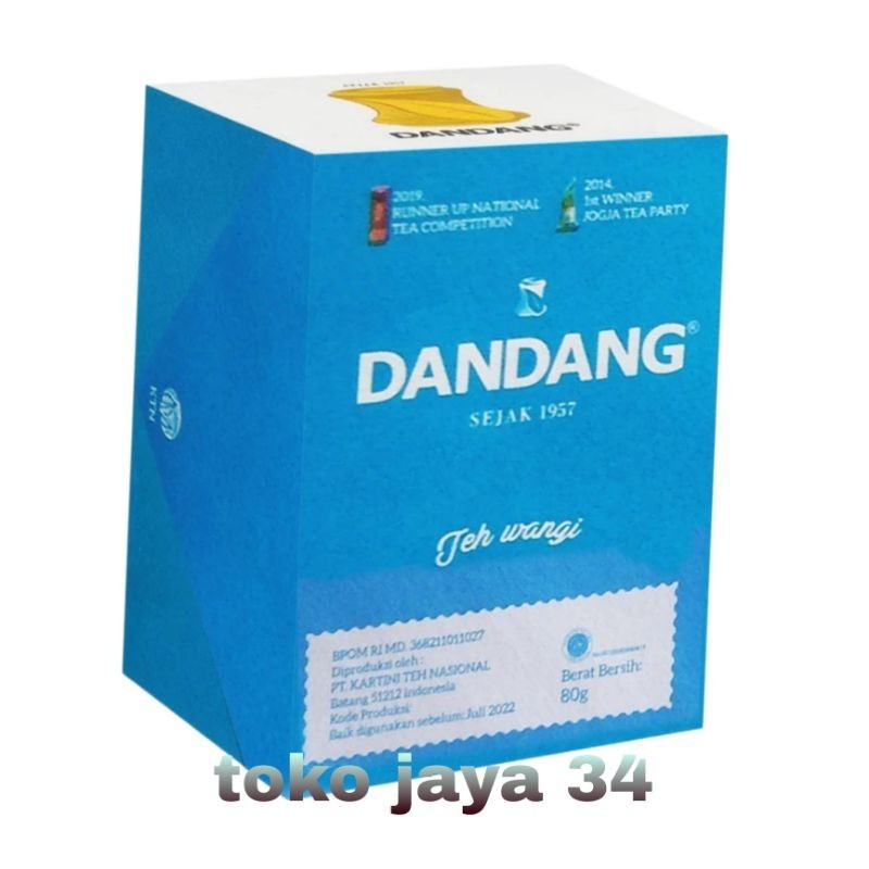 

teh dandang teh tubruk dandang biru 40g harga grosir