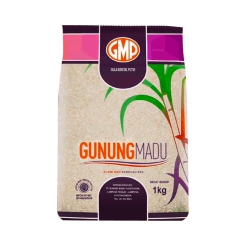 

GMP GULA PASIR GUNUNG MADU 1 KG