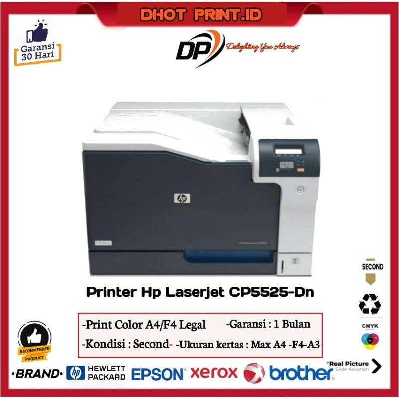 Printer Color HP Laserjet CP5525 A3 Laser Color