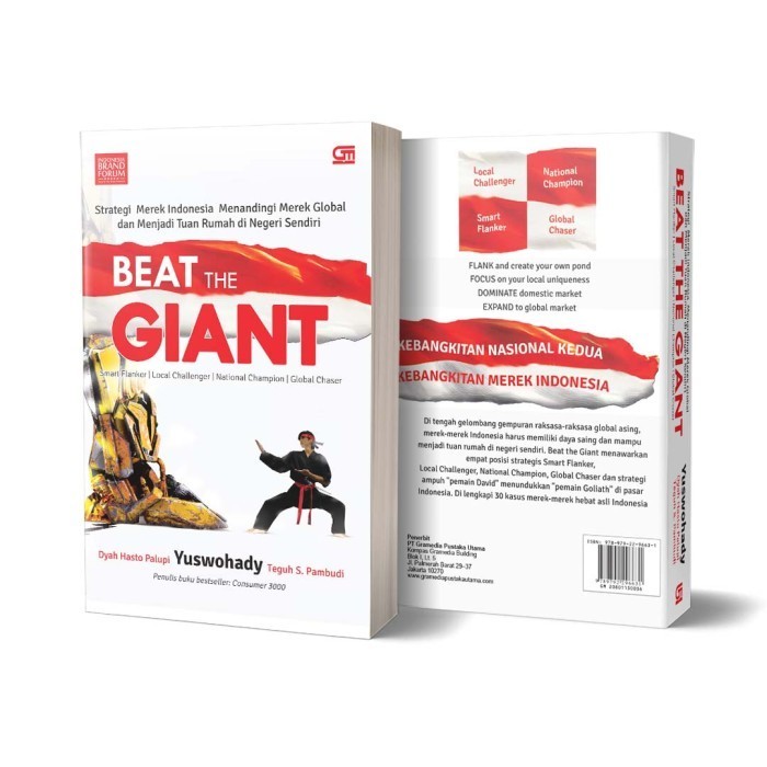 Buku Beat the Giant Strategi Menandingi Merek Global Yuswohady