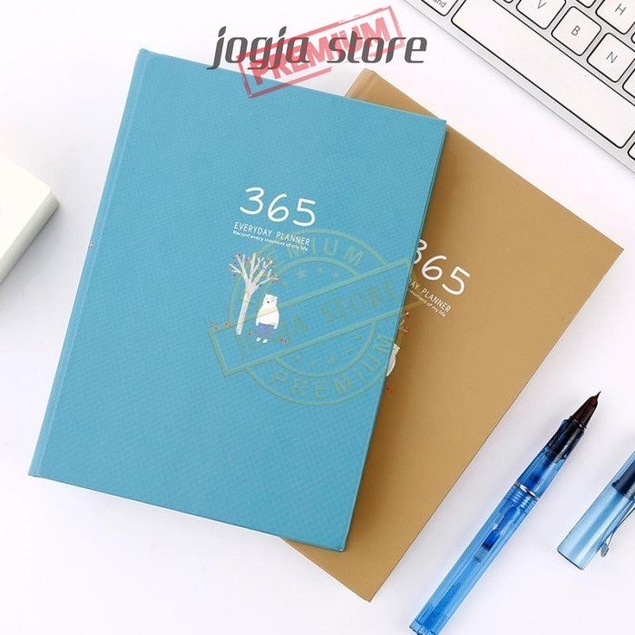 

Buku Catatan Jurnal Harian 365 Hari Notebook Bisnis Diary Hard Cover
