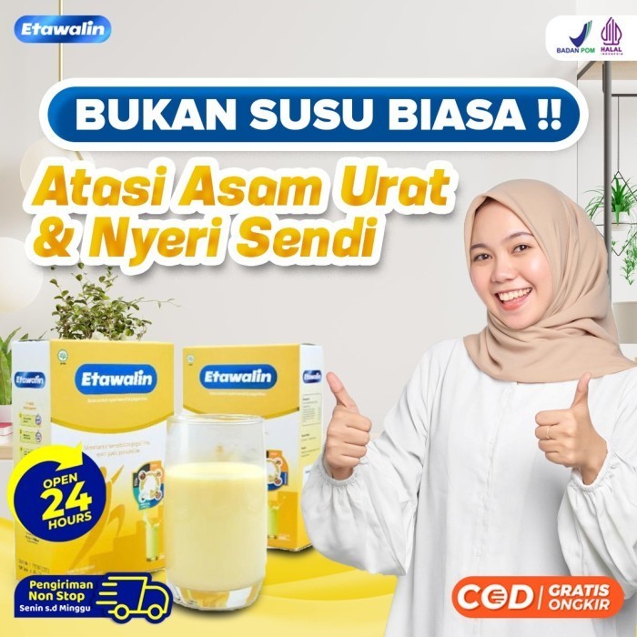 

Etawalin Susu Kambing Tingkatkan Kepadatan & Kesehatan Tulang Sendi