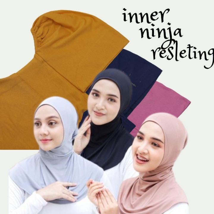 𝗳𝗮𝗳𝗶_Ciput Ninja Resleting / NINJA RESLETING / inner ninja / Ciput / Ciput Resleting / Ciput Murah