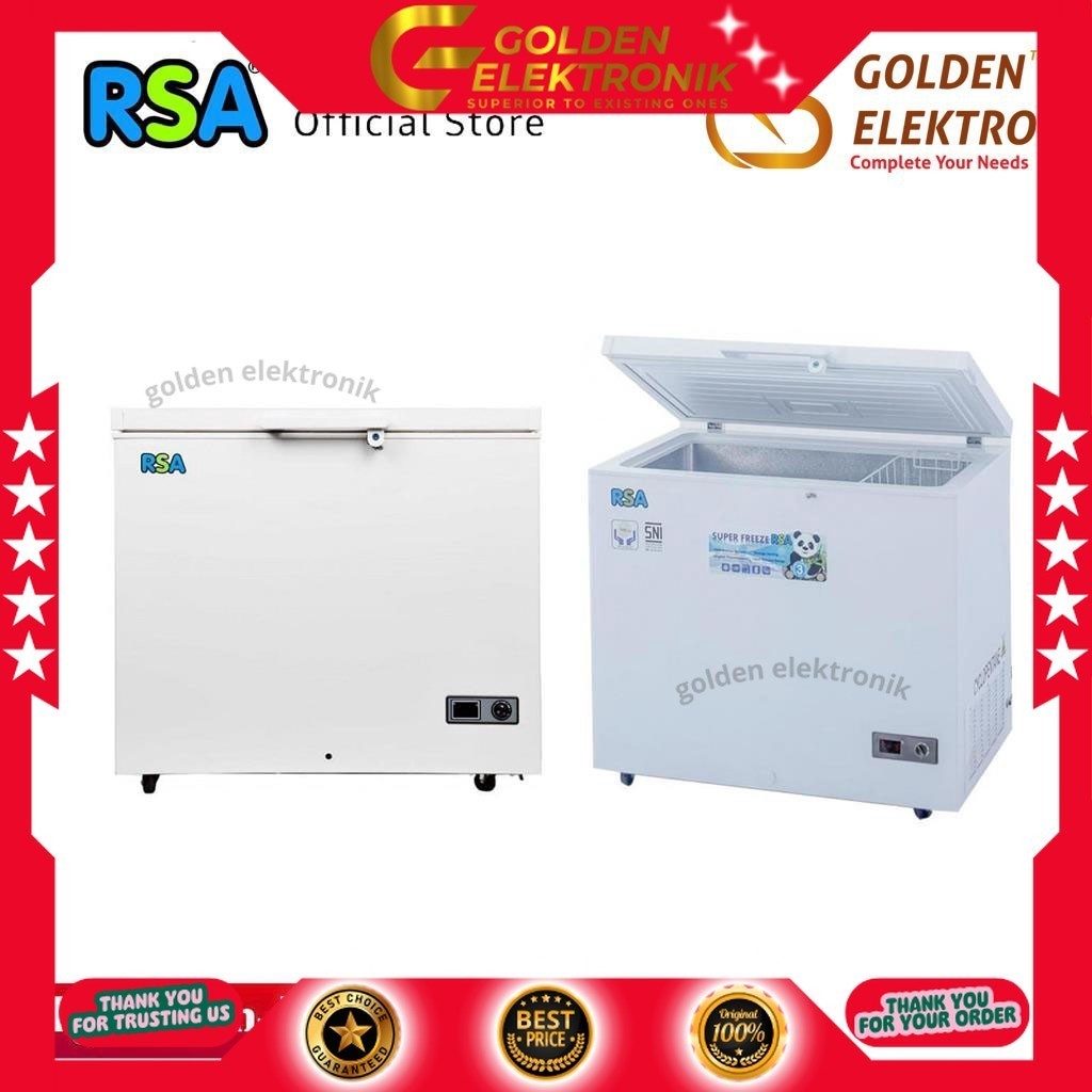 CHEST FREEZER RSA CF-310 CF310 CF 310 310 LITER