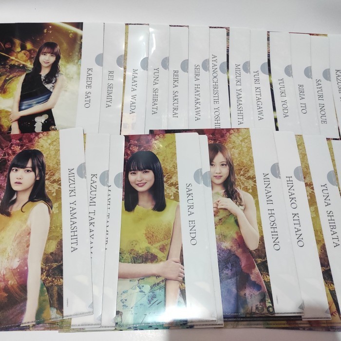 

Part1 - Clear File A4 Nogizaka46 member game campaign 2019 [unsealed]