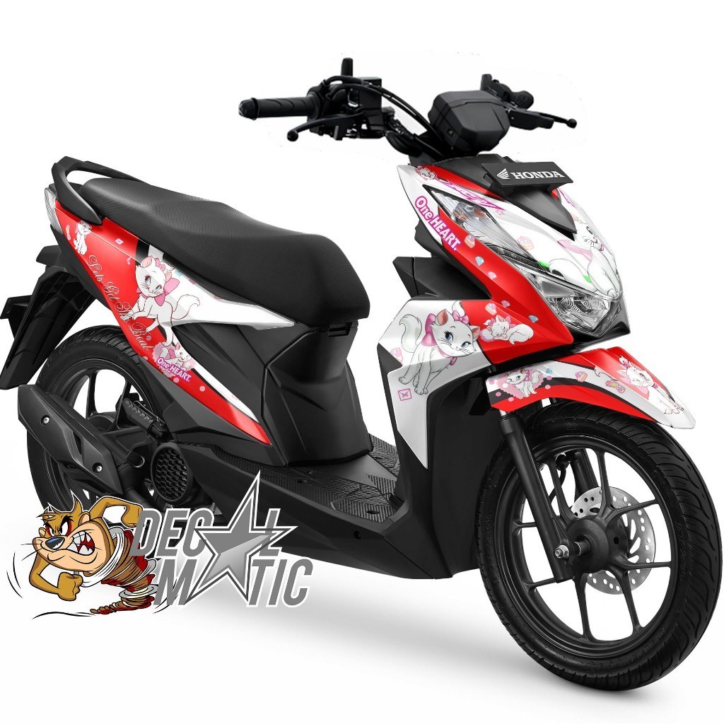 Decal Beat Street Full Body Sticker full body motor Beat Street  - Marrie Cat