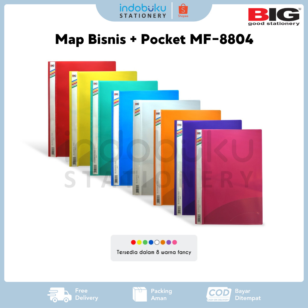 

Map Bisnis File F4 Folio + Pocket BIG MF-8804
