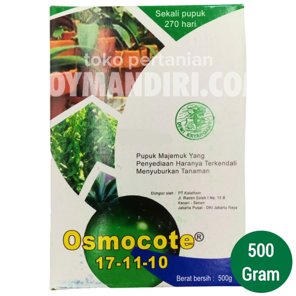 Pupuk Osmocote 17-11-10 @500 gram
