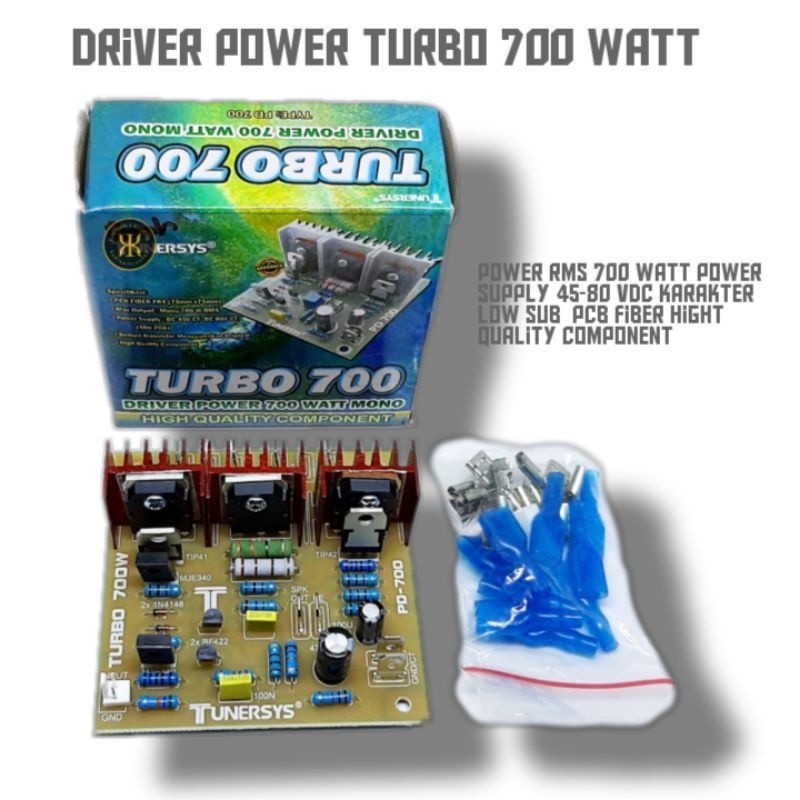 Spro1 Driver Power 700 watt TURBO Tunersys