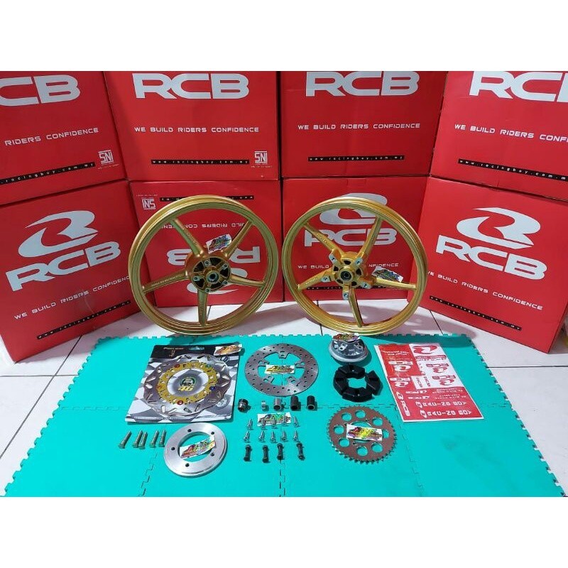 VELG RCB RACING BOY MX KING SP522 140/160 160/160,160/185-17 PNP CRF CBR R15 R25 CB 150 CB OLD ORIGI