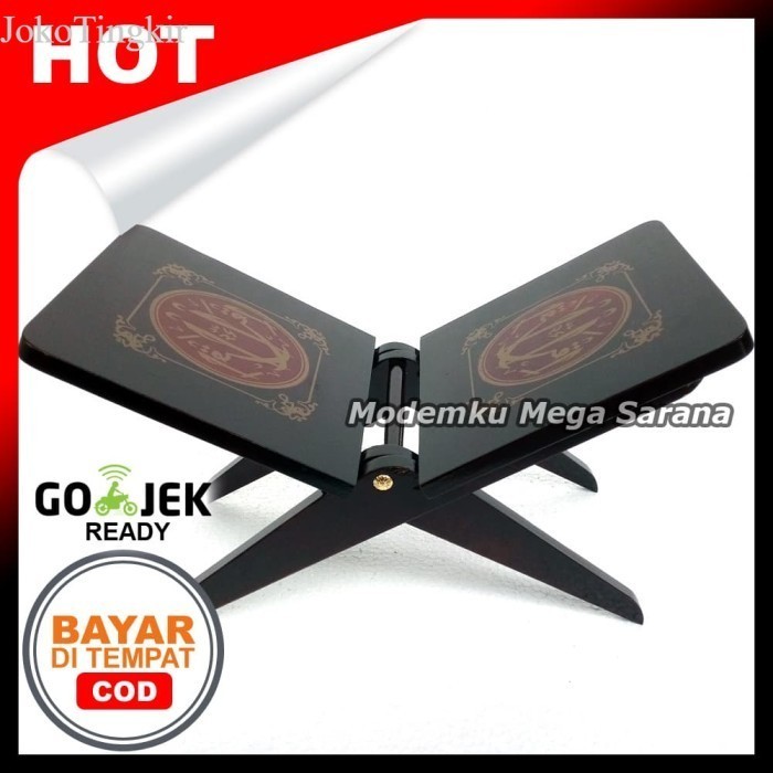 

Rekal AlQuran Iqro Kayu Finishing Melamin RK03 - 38x19x3 cm Ukuran M murah