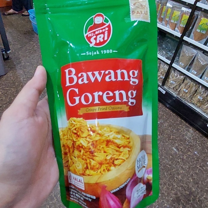 

Bawang goreng hj mbok sri 100 gr Palu