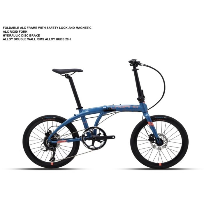 BIG PROMO Sepeda Lipat Folding Bike 20 Polygon Urbano 5