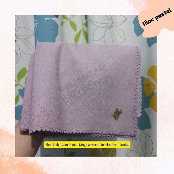 jilbab segi empat polos syari umama 130 x 130cm / Kerudung Segi Empat - CoklatRaspberry