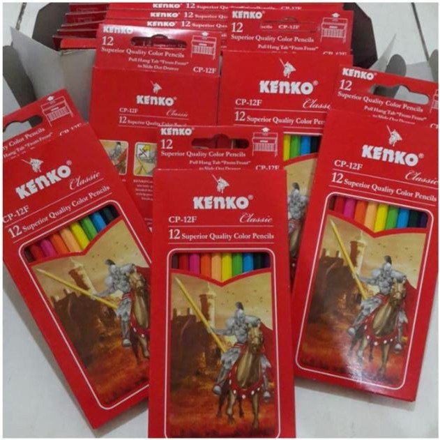 

Kenko Pensil Warna 12 Warna Panjang