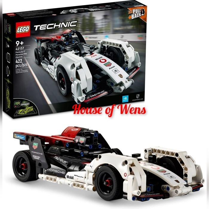 LEGO 42137 TECHNIC FORMULA E PORSCHE 99X ELECTRIC 9+ 422 PCS ORIGINAL