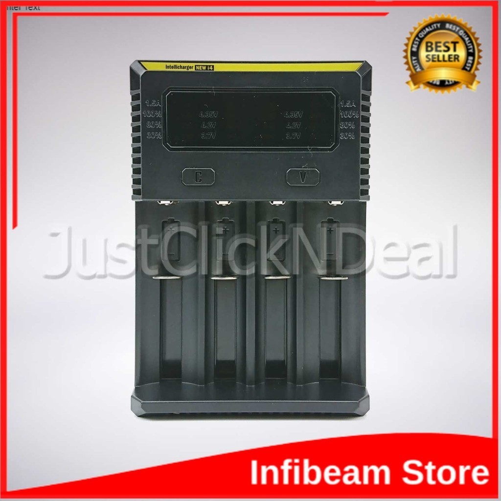 Charger Baterai AA AAA 18650 Nitecore I4 Authentic