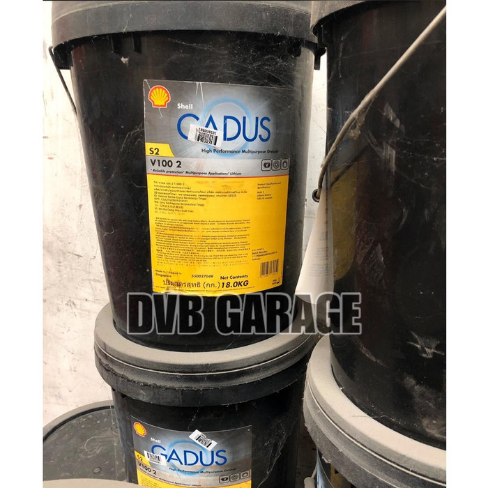 Shell Gadus S2 V100 2 Grease - Kemasan Pail 18kg Gemuk