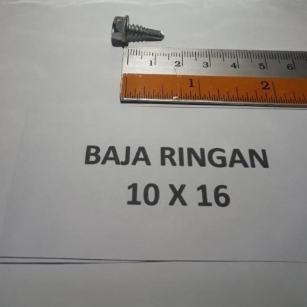 SKRUP / SEKRUP BAJA RINGAN 10 X 16 / BAJA RINGAN MURAH / SKRUP BAJA