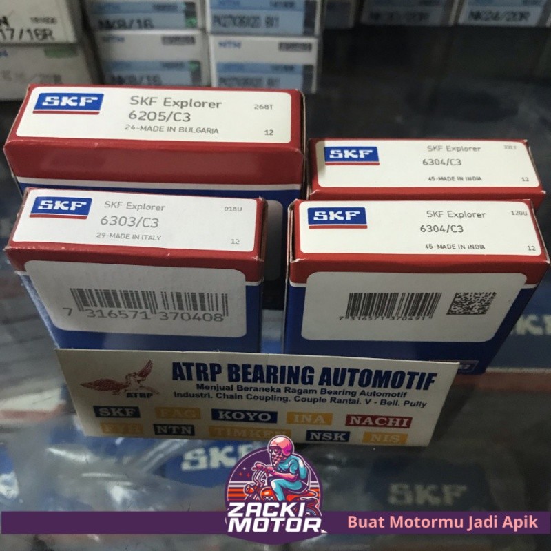 BEARING KRUK AS RASIO SET YAMAHA RX KING SKF C3 ORIGINAL