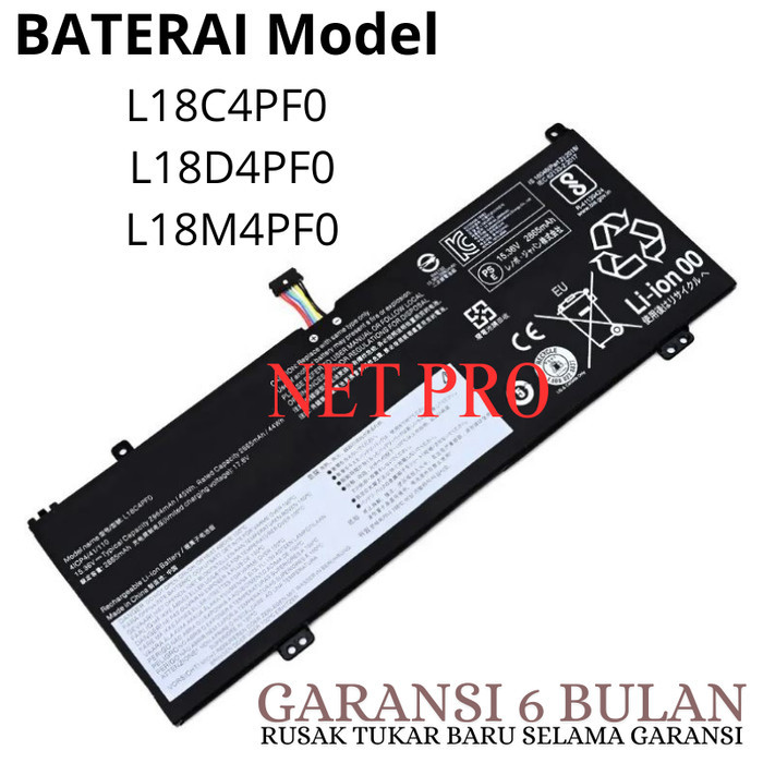 Baterai Batre Laptop ThinkBook 14S-IWL V540S ThinkBook 13s 13S-IML -NP