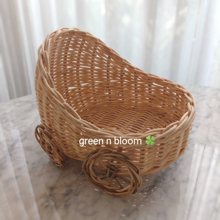 

[New]Promo keranjang rotan parcel souvernir hampers tempat snack unik serbaguna