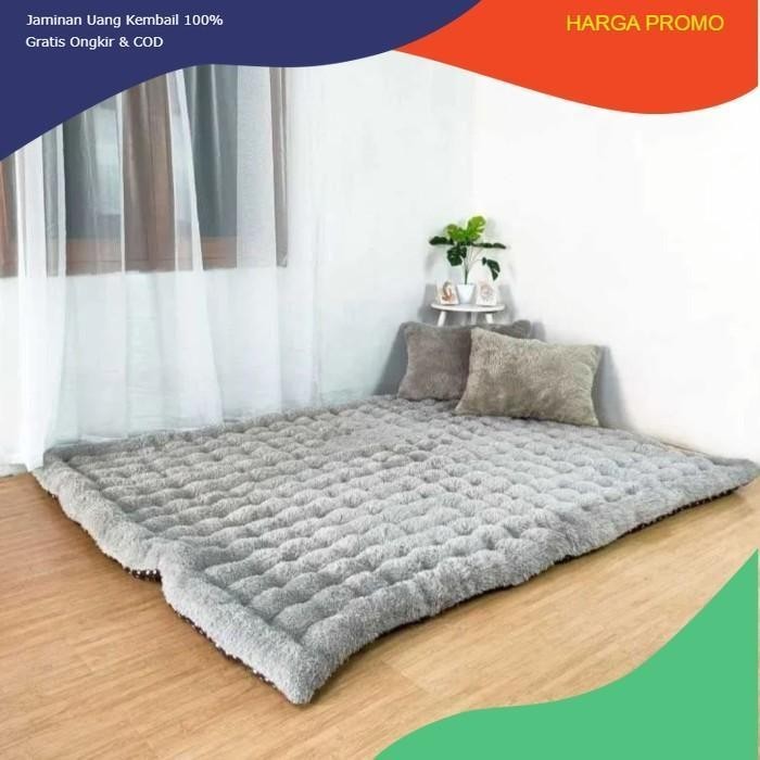 PROMO Kasur gender bulu rasfur JUMBO 180 x 200 tebal 8 cm kualitas