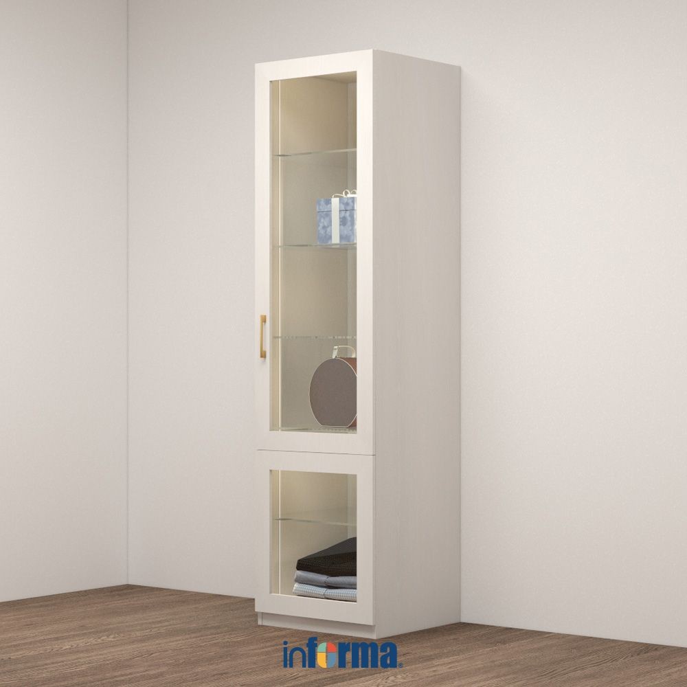 Informa Auxilia Kabinet Tas Display Cabinet Kabinet Koleksi Pajangan Tas Sepatu Furniture Indoor Org