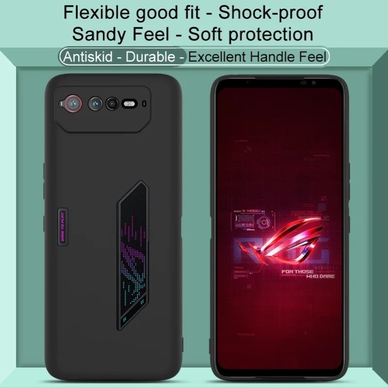 Case Asus Rog Phone 6 Rog 6 Premium Case Slim Matte Case Black Doff