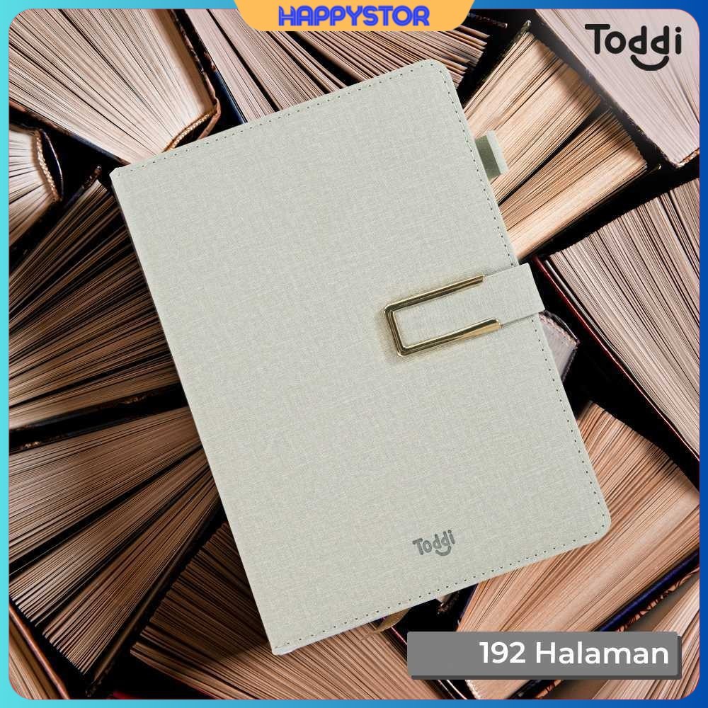 

Toddi Buku Jurnal Hardcover Notebook Diary 72GSM 192 Halaman Grid - JSK25